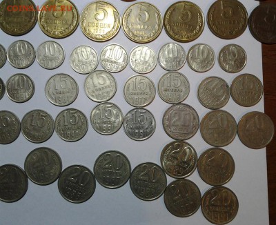 Погодовка 140+ монет 1961-1991 г.г без повторов 22.00. 16.01 - 20180101_183711