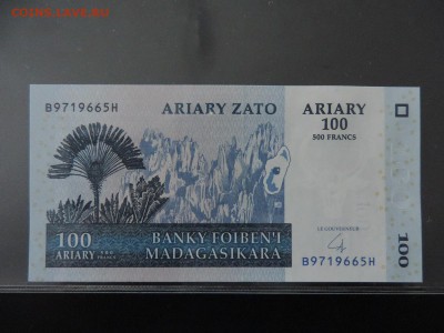 МАДАГАСКАР 100 ариари 2004г., UNC ДО 19.01. - 100 ариари 2004г., А..JPG