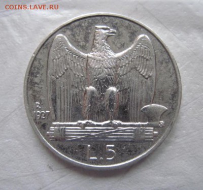 5 лир италия 1927  до 17.01.18 - IMG_5859.JPG