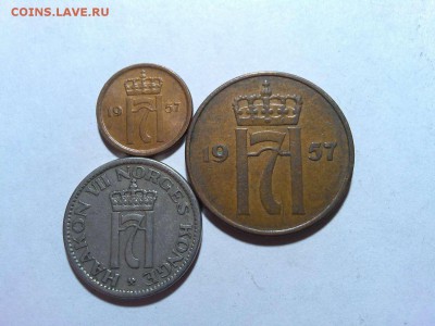 3 монеты Норвегии, 50-е годы, до 17.01.2018г. - IMG_20180115_230138_thumb