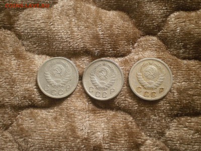 20 копеек 1950 хор. и 10 коп 1937-38-39 бюджетные. - P1010854.JPG