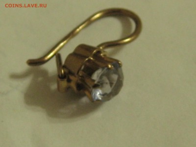 золотая серьга 583 пробы - IMG_9338.JPG
