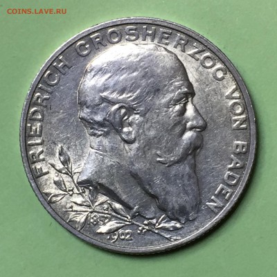Германия, 2 марки 1902 Баден до 21.01.18 - 586030C1-0F9A-47E6-B512-D3283BDE9A9B