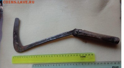 Х инструмент кованый ,серп ?    до 23.1 - DSC05224.JPG