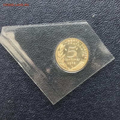Франция, 5 Сантимов 1978г., UNC, KM# 933 - 8D04C80E-07CE-4AA7-903E-BF79A16AD47F