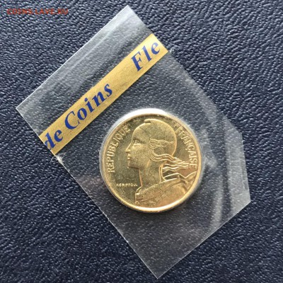 Франция, 10 Сантимов 1978г., UNC, KM# 929 - 61F3046A-EC16-4266-A679-0B6AF551AD11