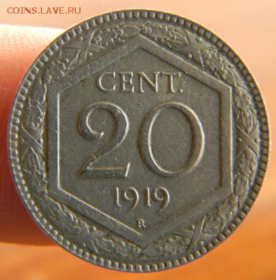 20 чентезимо италия 1919 - DSCN3427.JPG
