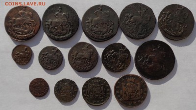 Медь Екатерины II, 5к 1777,78,80,81,83,88,89,91,92 и другое - DSC04752.JPG