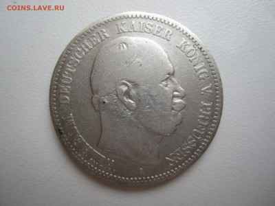 2 марки 1877 года Пруссии - IMG_8328.JPG