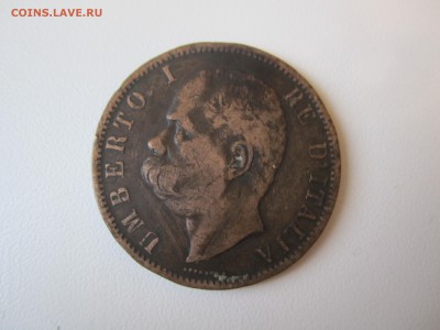 Италия, 10 чентезимо 1894 с 50 руб. до 21.12.18 20.00МСК - 10 чентезимо 1894 года Италии. Реверс..JPG