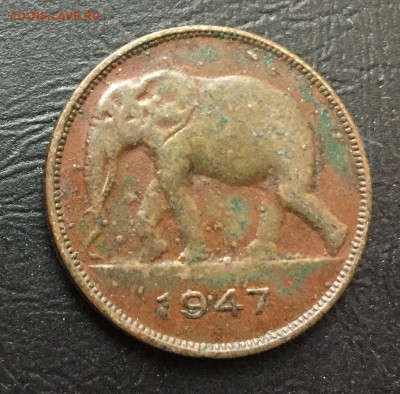 Конго Бельгийское 5 Франков 1947 с 200 руб!!!  до 24.01 - IMG_5845-18-01-18-04-21.JPG