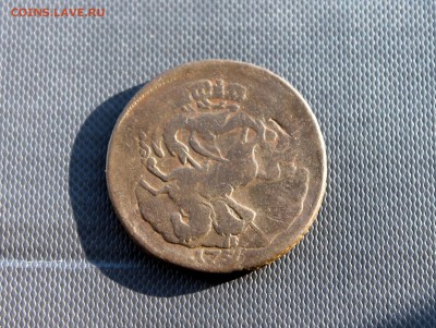 2 коп 1757, перечекан из облачной копейки 1756г (169) 21.01 - IMG_3186.JPG