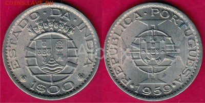 Индия Португальская Гоа 1 эскудо 1959 до 25.01 - 52925775