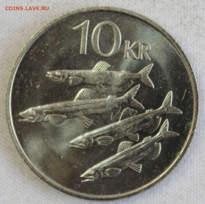 С РУБ.ИСЛАНДИЯ 10 крон 1984г. РЫБКИ В БЛЕСКЕ до 25.01 в 22 - IMG_0617