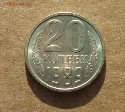 20 копеек 1989 года. Штемпельный блеске. До 22.01.18. - DSC03183.JPG