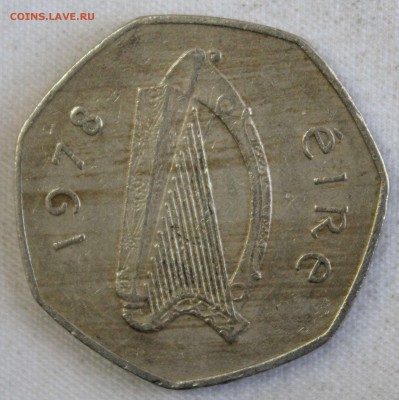 С РУБ.ИРЛАНДИЯ 50 пенсов  1978г.ВАЛЬДШНЕП до 25.01 в 22 - IMG_0632