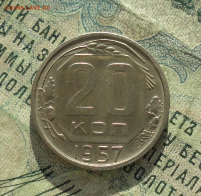 20 копеек 1957 года. Отличная монетка. До 22.01.18. - DSC03003.JPG