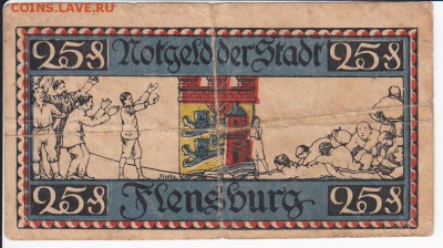 Нотгельд - Фленсбург  25 пфеннигов 1920 г.  до 25.01 в 22.00 - IMG_20180119_0002