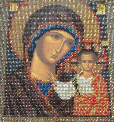 Икона Богородица Казанская (бисер) - DSC03281.JPG