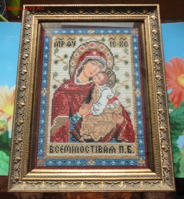 Икона Богородица Всемилостивая. (бисер) До 28.01.18. - DSC03294.JPG