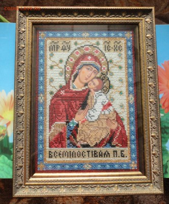 Икона Богородица Всемилостивая. (бисер) До 28.01.18. - DSC03291.JPG