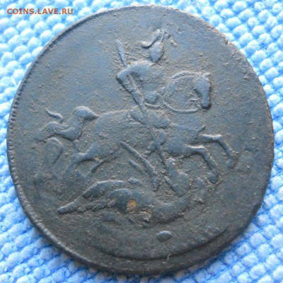 2 копейки 1757 год. - конь 1757.JPG