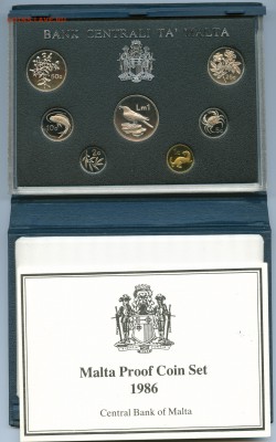 Мальта, набор 1986 Proof - img088