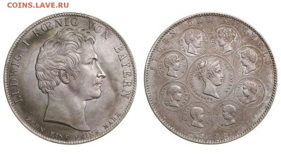 Талер Серебро.1828 Бавария.Людвиг-l. - 1AC31790-9C69-408A-B648-C9F35CD934E1