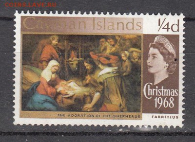 Каймановы острова 1968 1м - 106