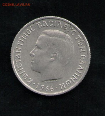ГРЕЦИЯ 50 ЛЕПТА 1966 - 4 001