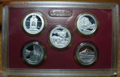 Набор монет 2010 года Quarter dollar - P1450307.JPG