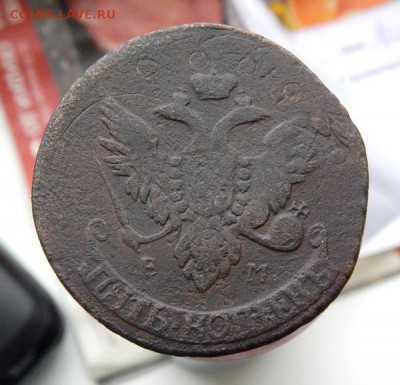 5 копеек 1791 ЕМ, Павловский перечекан (Бюджетный), фикс ! - 91-2-1