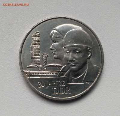 ГДР,20 марок 1979Аг(30 лет образования ГДР)!до 22.01.2018 - фото 13  января 2018 106