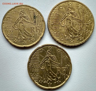 ФРАНЦИЯ,90 евроцентов 1999г!до 21.01.2018 - фото 20  января 2018 024