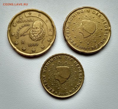 НИДЕРЛАНДЫ,ИСПАНИЯ,30+20 евроцентов 1999г-2001!до 21.01.2018 - фото 20  января 2018 026