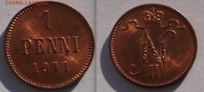 1 пенни 1911 г., UNC До 25.01.2018 22.00 по МСК - p1911
