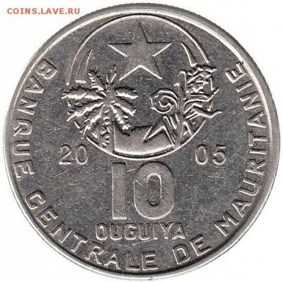 10 угия Мавритания 2005 до 24.01 в 22.00 - 93-2