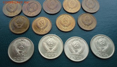 Копейки 1962г.63г.65г.67г.68г.69г.70г.71г.73г.UNC+10к.4шт. - DSC00043.JPG