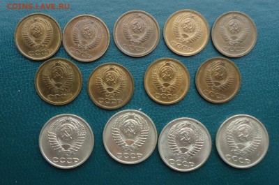Копейки 1962г.63г.65г.67г.68г.69г.70г.71г.73г.UNC+10к.4шт. - DSC00041.JPG