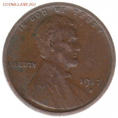 1 цент США 1917 до 24.01 в 22.00 - 28-1