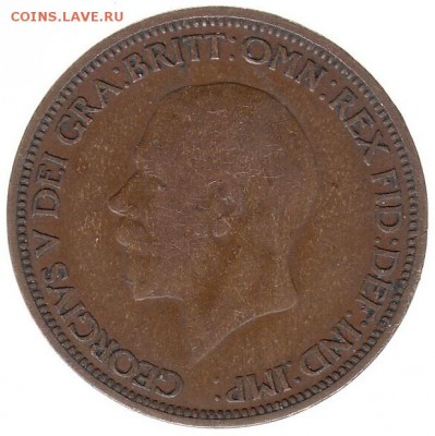 2 пенни Англия 1935 до 24.01 в 22.00 - 41-2
