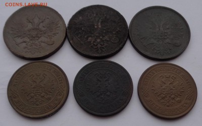 Копейка 1728г и 5 копеек 1727, 1860,62,63,68,70,75гг. - DSC04774.JPG