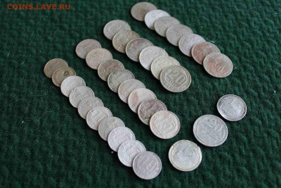 34 монеты 1925-57 никеля+билоны до 25.01.18 в 22.00 мск - IMG_3901-25%