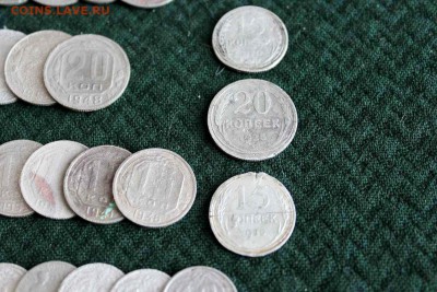 34 монеты 1925-57 никеля+билоны до 25.01.18 в 22.00 мск - IMG_3892-25%