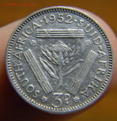 3 пенса ЮАР 1952 г. - DSCN3703.JPG