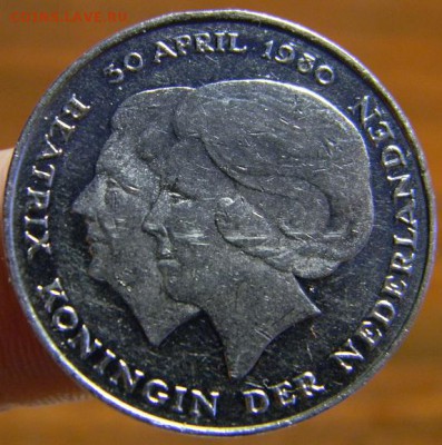 2 гульдена нидерланды 1980 г. - DSCN3681.JPG