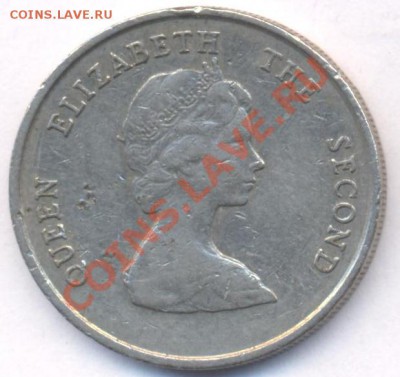 Карибские о-ва 25 центов 1980 г. До 1.04.11 г. 20-00 МСК. - Карибы