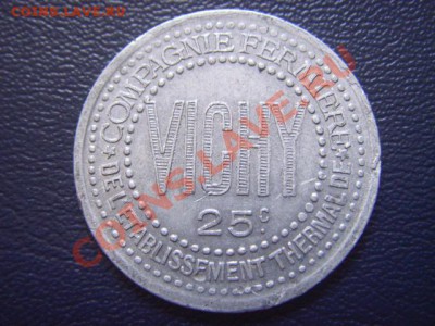 Токен Франция Vichi 25с. 1920-е до 31.03 в 21.00 М - LPIC9239.JPG