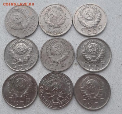 15 копеек 1931-1955 г 9шт Окончание 22.01.2017 в 22.00 - tmp-cam-827035528
