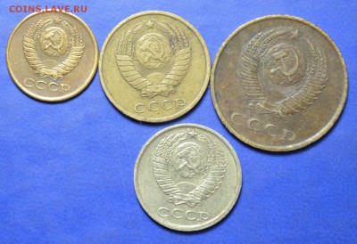 4 монет 1981г. до 26.01.18. в 22.00 мск - 6,6